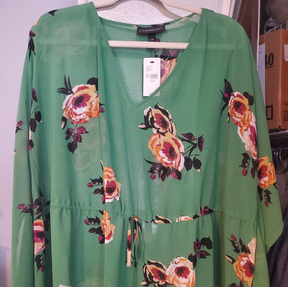 NWT Lane Bryant sheer top